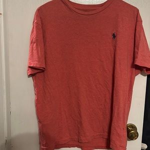 Polo by Ralph Lauren. Medium Light red classic fit short sleeve shirt